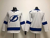 Youth Tampa Bay Lightning Blank White Adidas Stitched Jersey,baseball caps,new era cap wholesale,wholesale hats